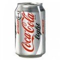 Blikje Coco Cola (light)